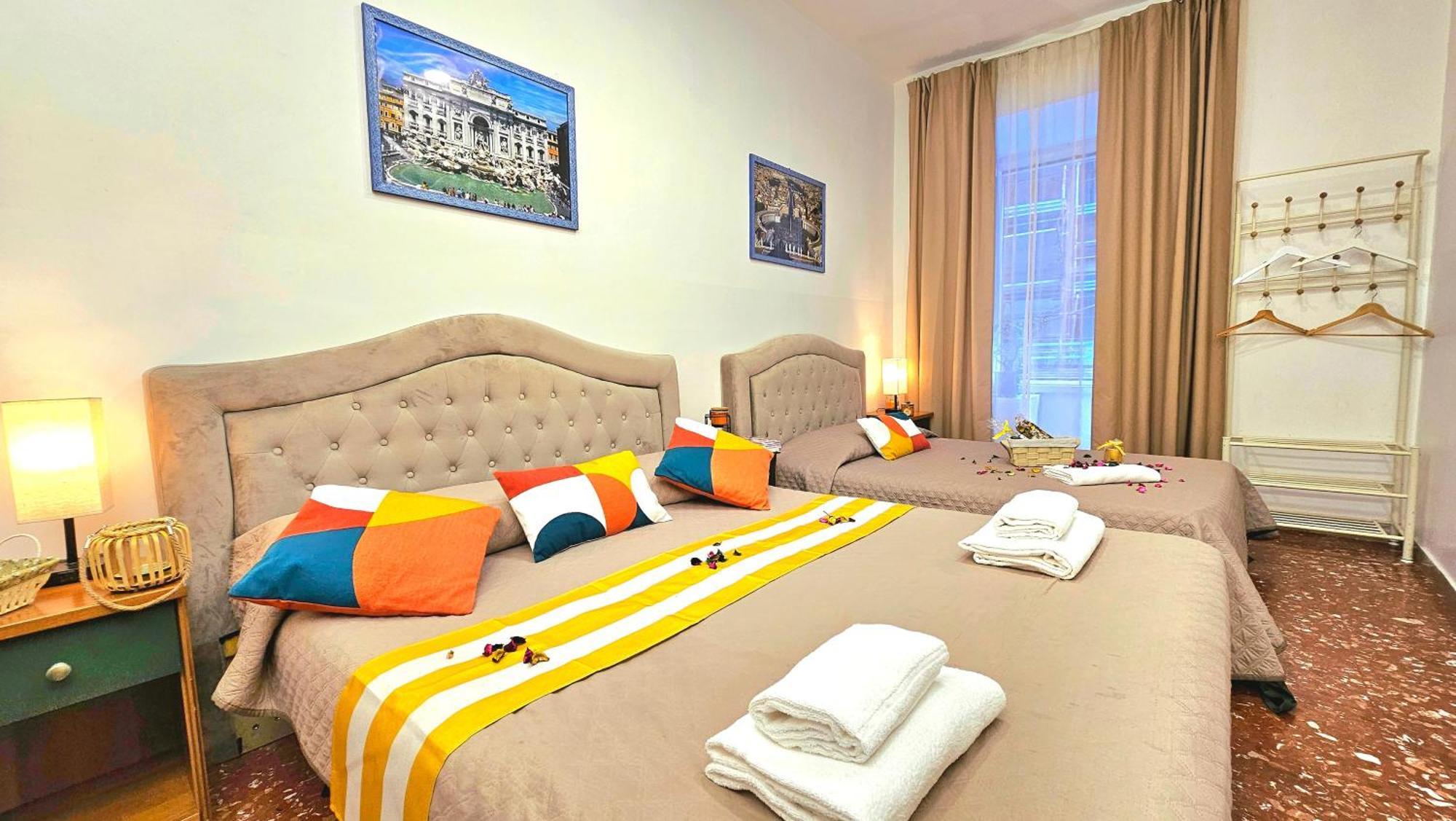 A Casa Simpatia Roma - Free Parking If You Book 4 Nights Bed and Breakfast Eksteriør billede