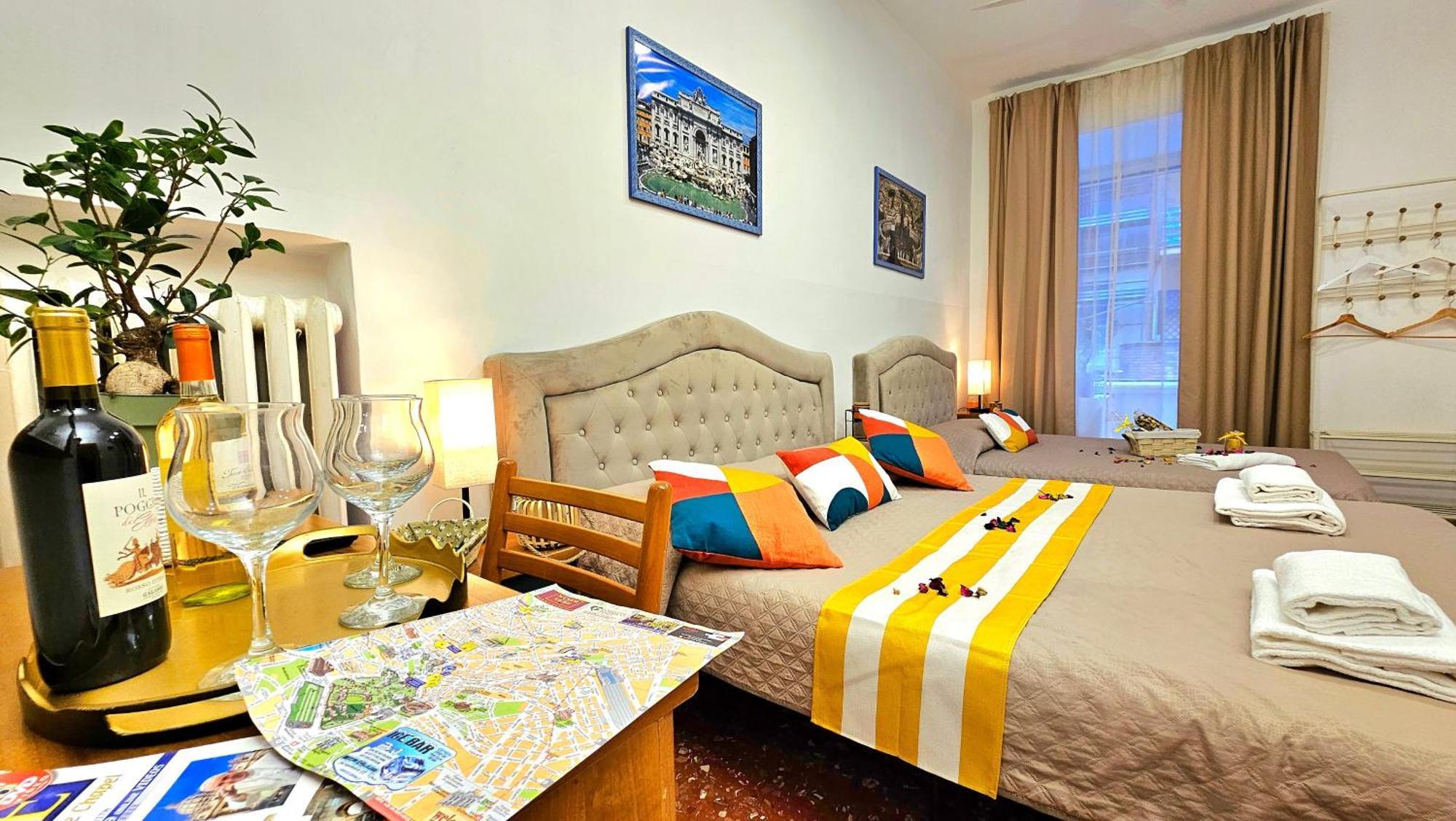 A Casa Simpatia Roma - Free Parking If You Book 4 Nights Bed and Breakfast Eksteriør billede