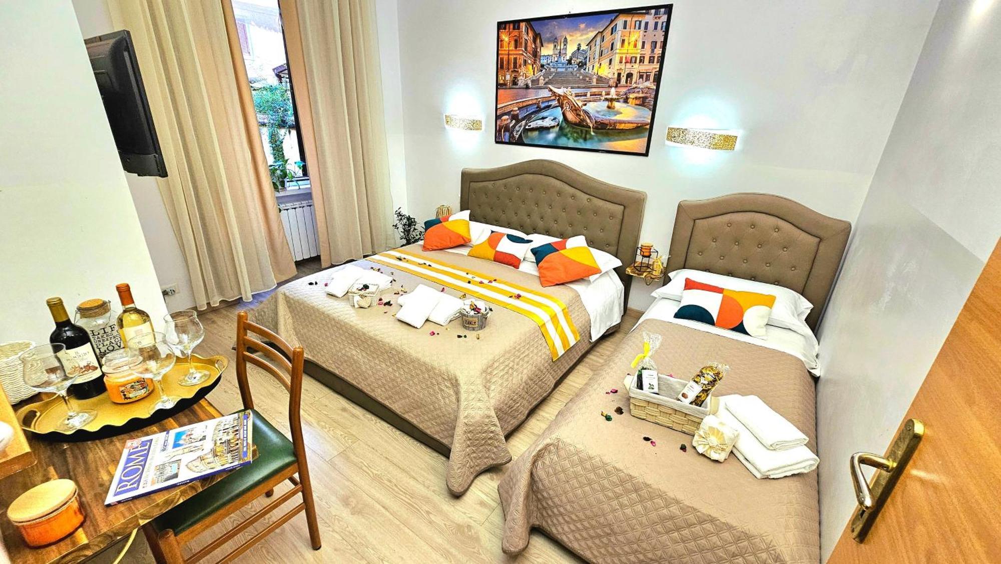 A Casa Simpatia Roma - Free Parking If You Book 4 Nights Bed and Breakfast Eksteriør billede