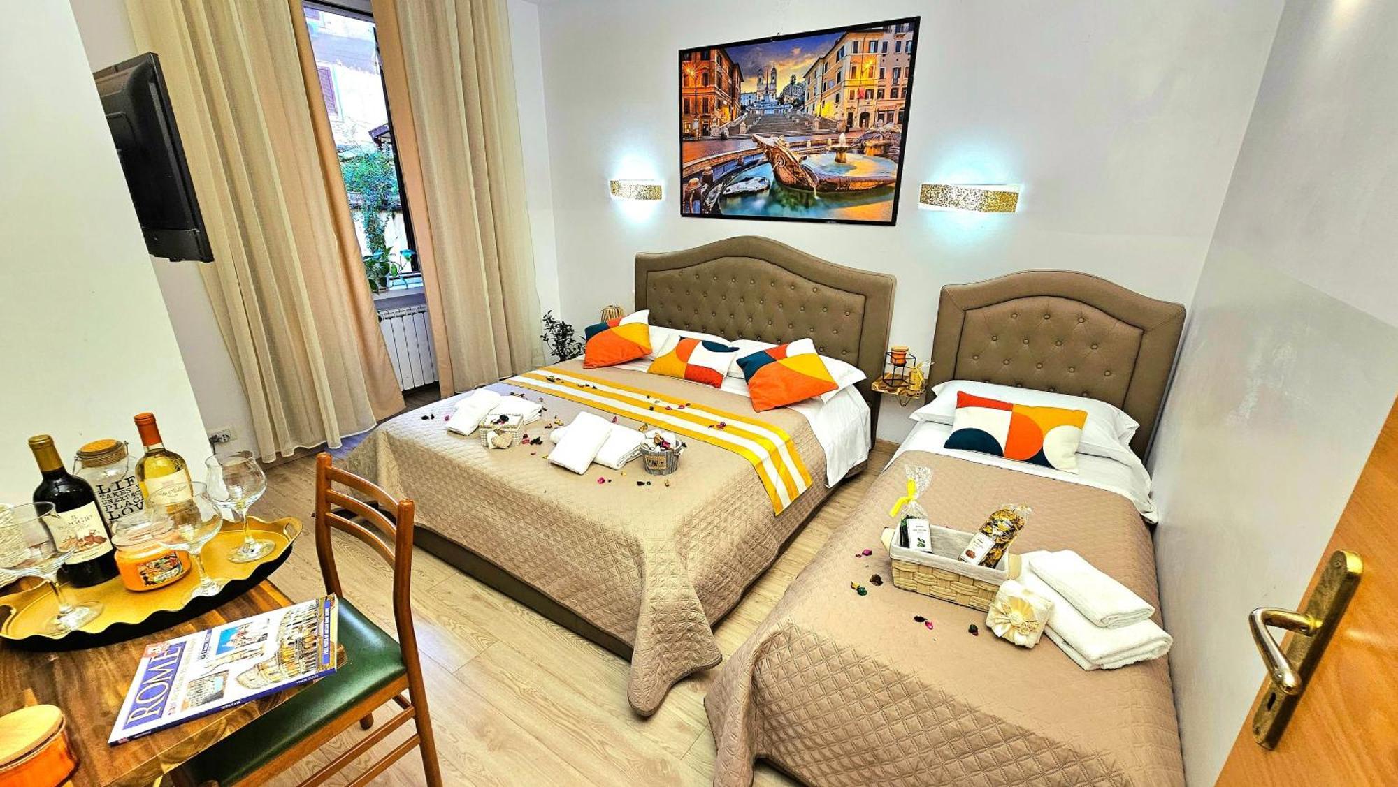 A Casa Simpatia Roma - Free Parking If You Book 4 Nights Bed and Breakfast Eksteriør billede