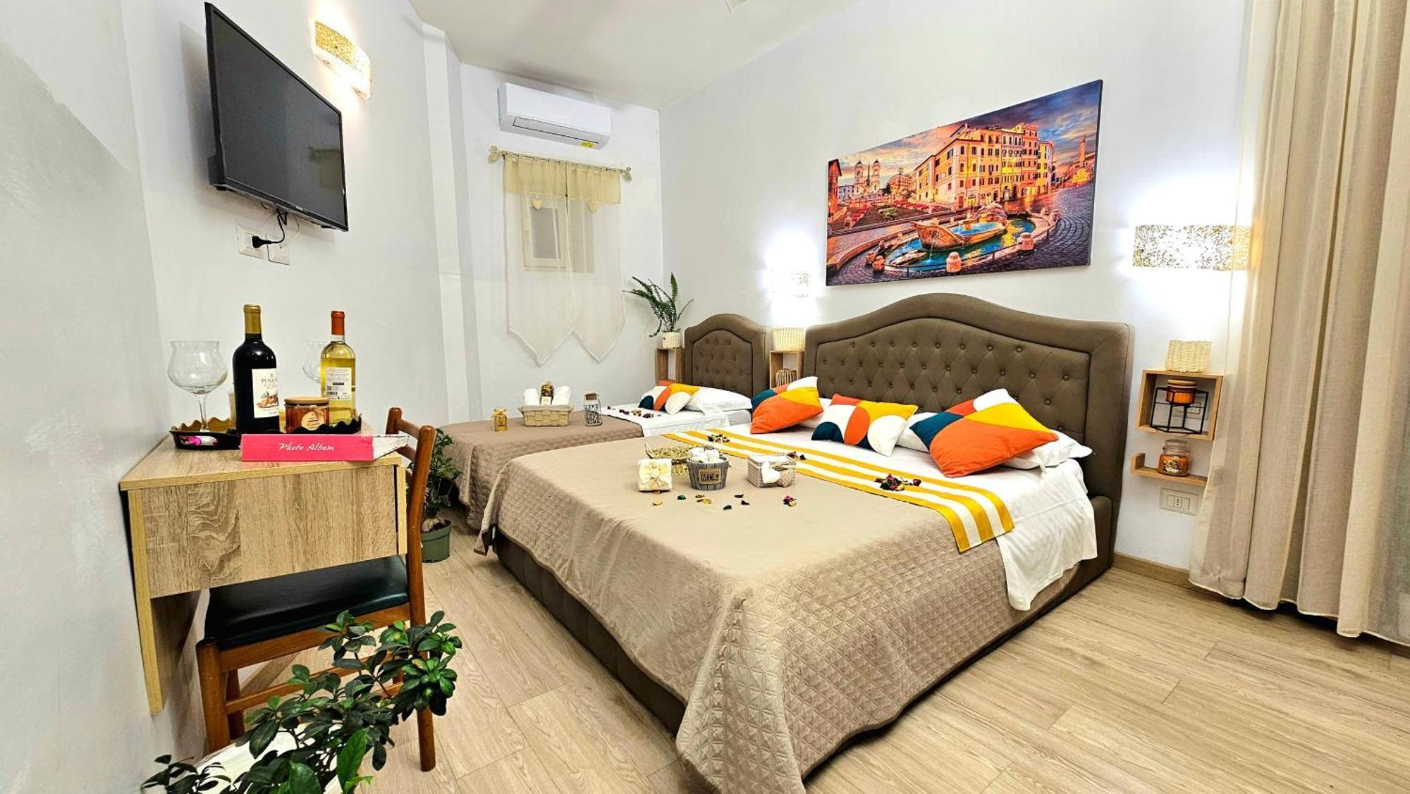 A Casa Simpatia Roma - Free Parking If You Book 4 Nights Bed and Breakfast Eksteriør billede