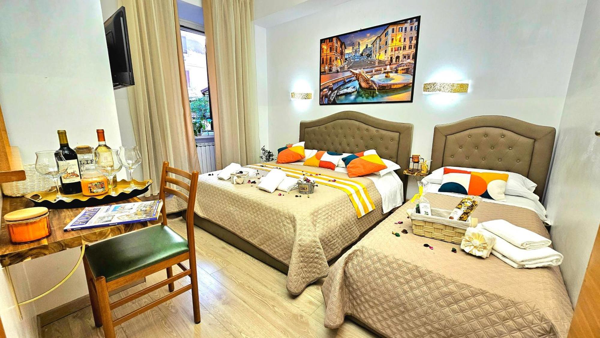A Casa Simpatia Roma - Free Parking If You Book 4 Nights Bed and Breakfast Eksteriør billede